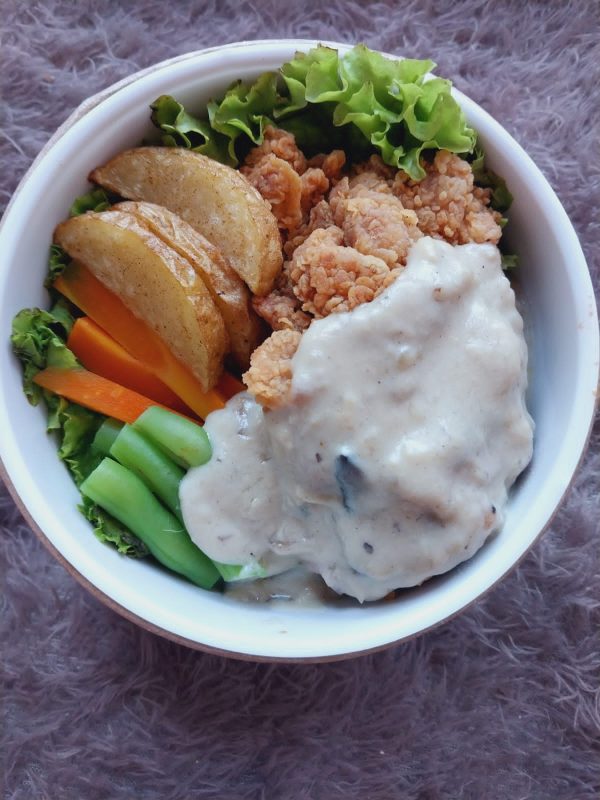 Chicken Steak Saus Jamur